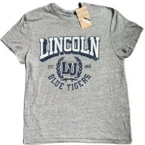 NCAA Lincoln University Men's Gray Triblend T-Shirt M